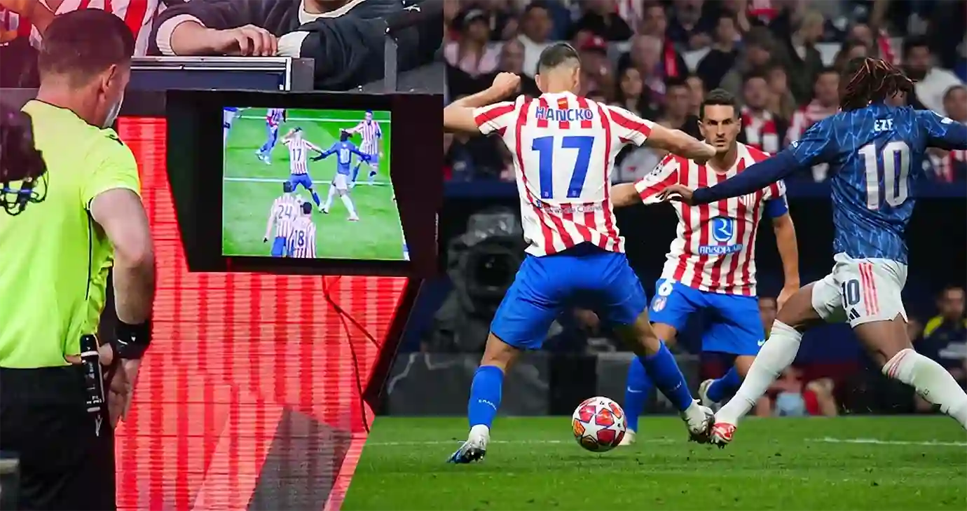 ผู้ตัดสินเช็ค VAR จังหวะเอเซ่โดนย่ำในเขตโทษเกม อาร์เซน่อล พบ แอตเลติโก มาดริด