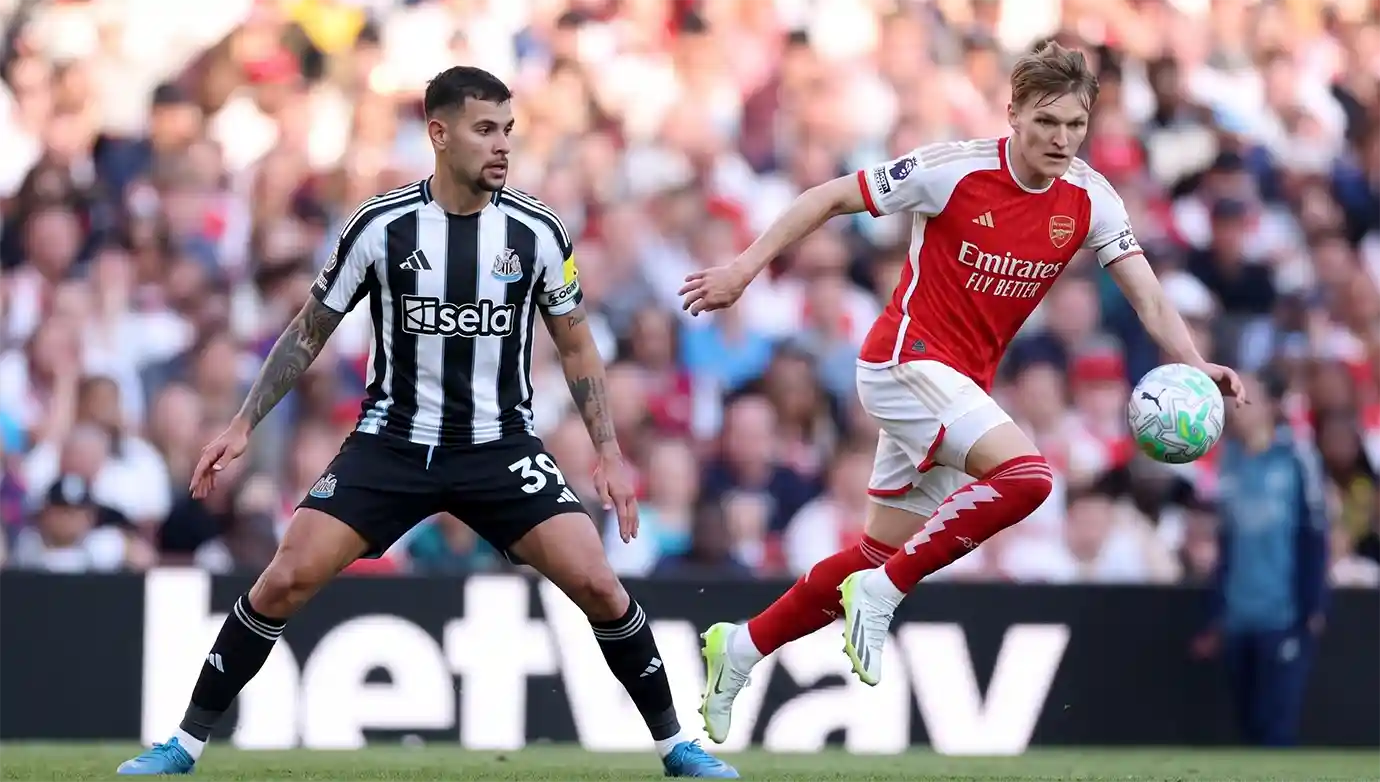 ผลบอลนิวคาสเซิ่ลล่าสุด 2026 บรูโน่ กิมาไรส์ ในเกมพบอาร์เซน่อล