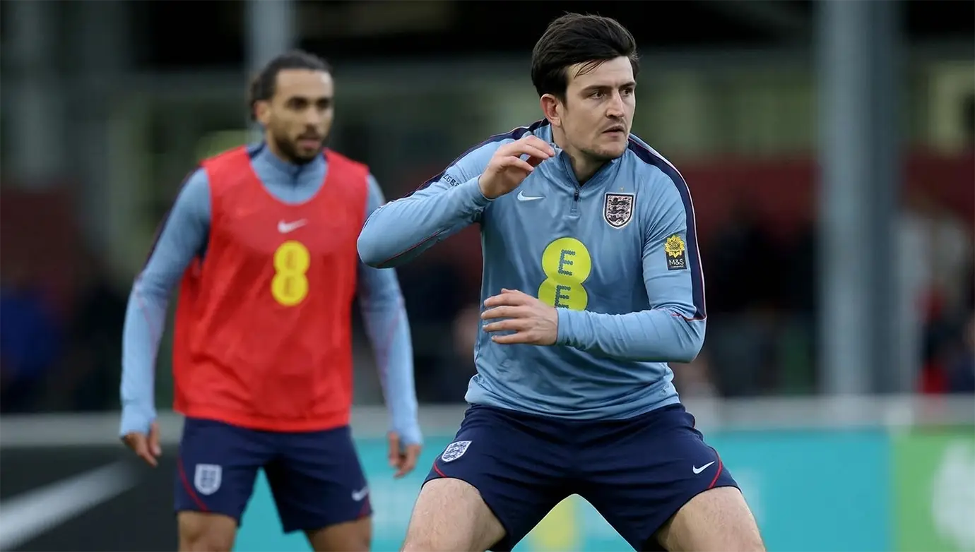 แฮร์รี่ แม็กไกวร์ ทีมชาติอังกฤษ ลงสนามในเกมอุ่นเครื่องปี 2026