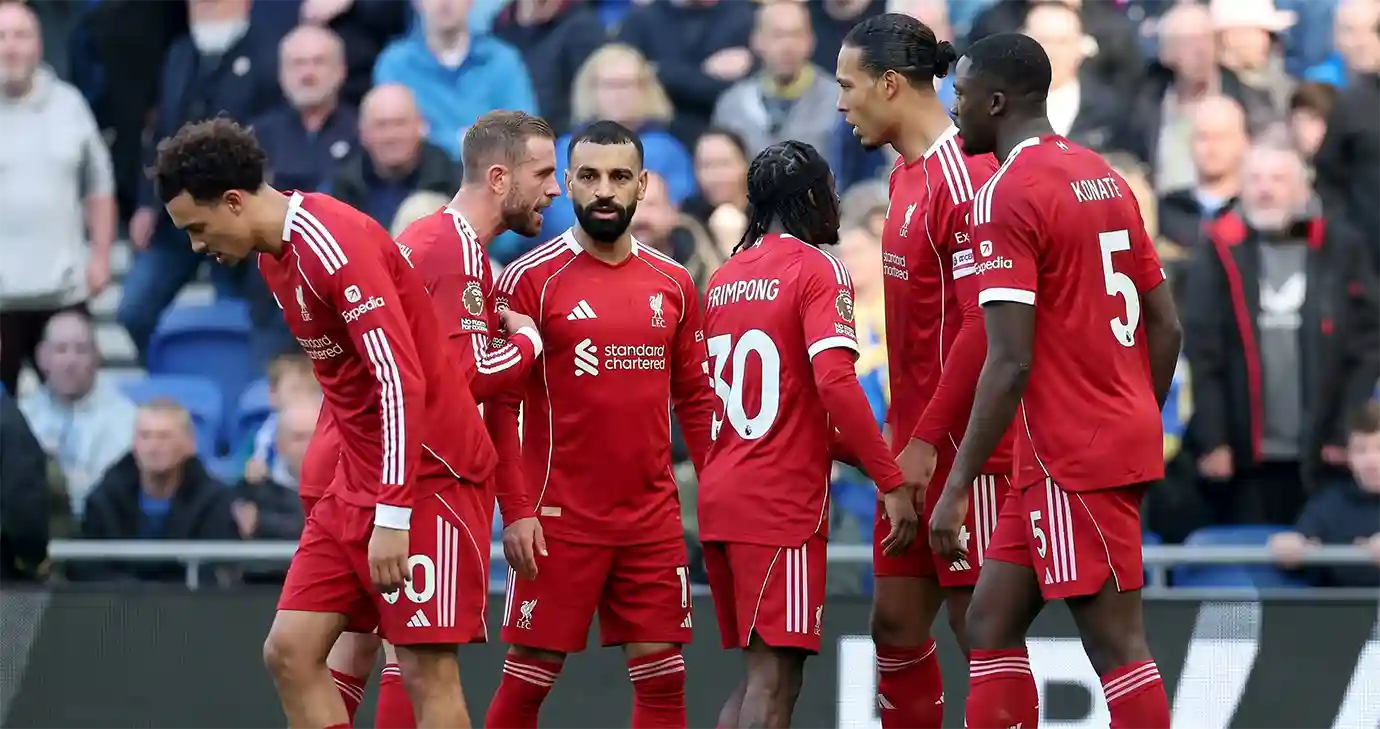 เฟอร์จิล ฟาน ไดค์ ดีใจหลังทำประตูชัยในข่าว ตัดเกรดนักเตะลิเวอร์พูลบุกชนะเอฟเวอร์ตัน 2-1 เมอร์ซีย์ไซด์ดาร์บี้