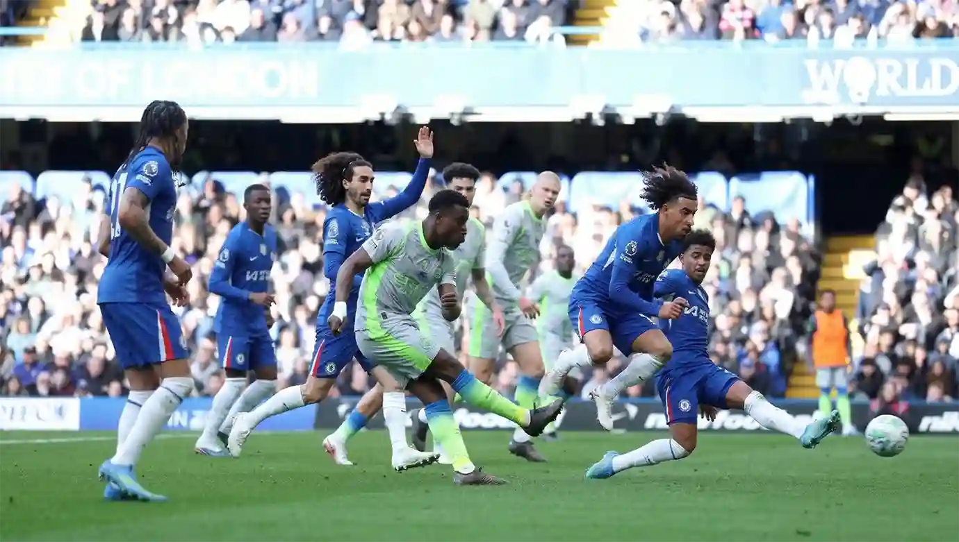 เฌเรมี่ โดกู ยิงประตูปิดกล่องช่วย แมนซิตี้ บุกถล่ม เชลซี ไล่จี้อาร์เซน่อล ในศึกพรีเมียร์ลีก