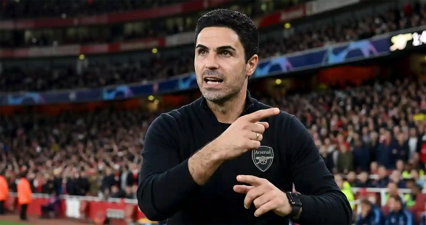 มิเกล อาร์เตต้า ผู้จัดการทีมปืนใหญ่ในข่าวที่ว่า มิเกล อาร์เตต้า มั่นใจอาร์เซน่อลบุกชนะแมนซิตี้ ตัดสินแชมป์พรีเมียร์ลีก