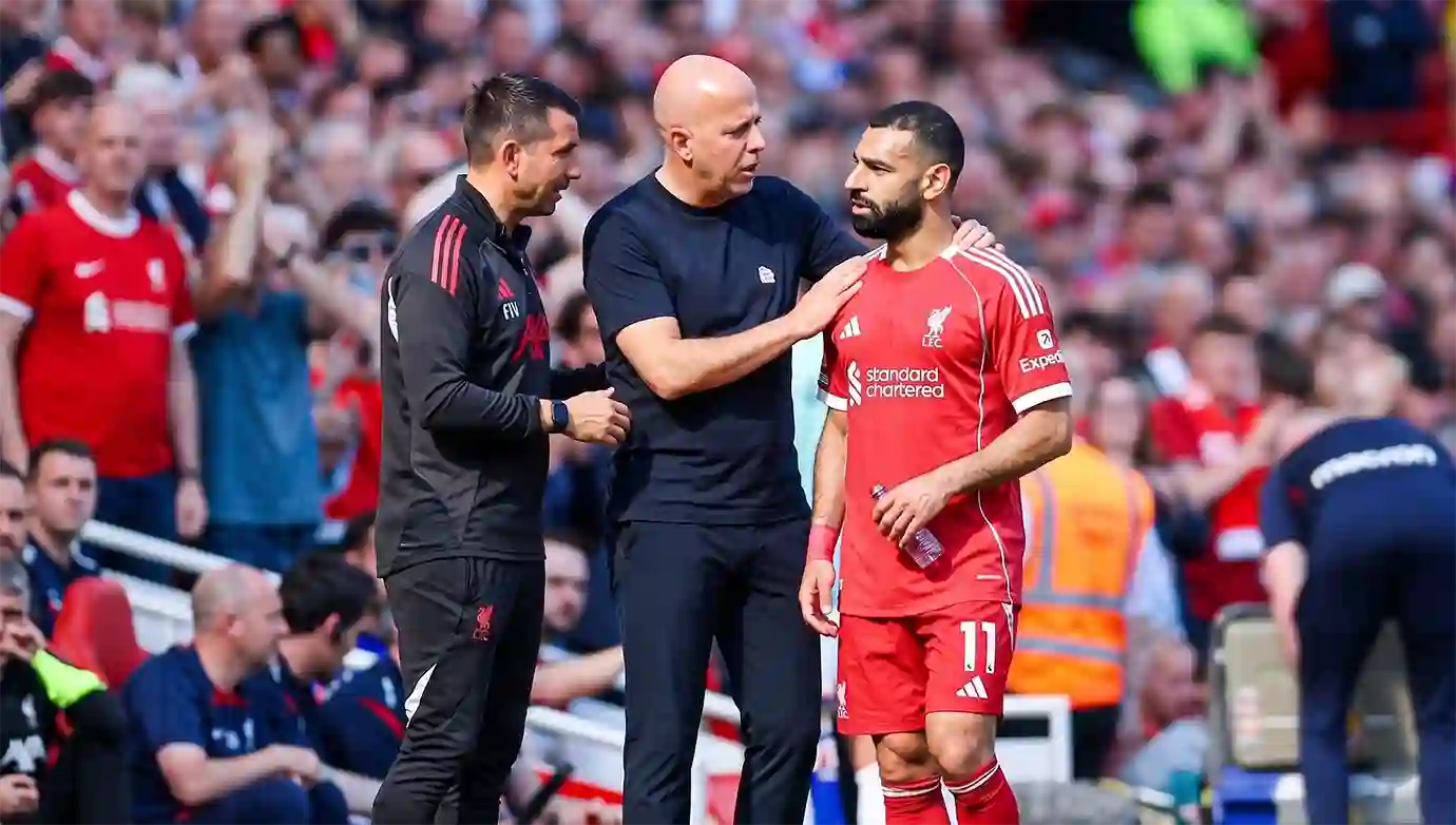 อาการบาดเจ็บ โมฮาเหม็ด ซาลาห์ ล่าสุด 2026 ในสีเสื้อลิเวอร์พูล