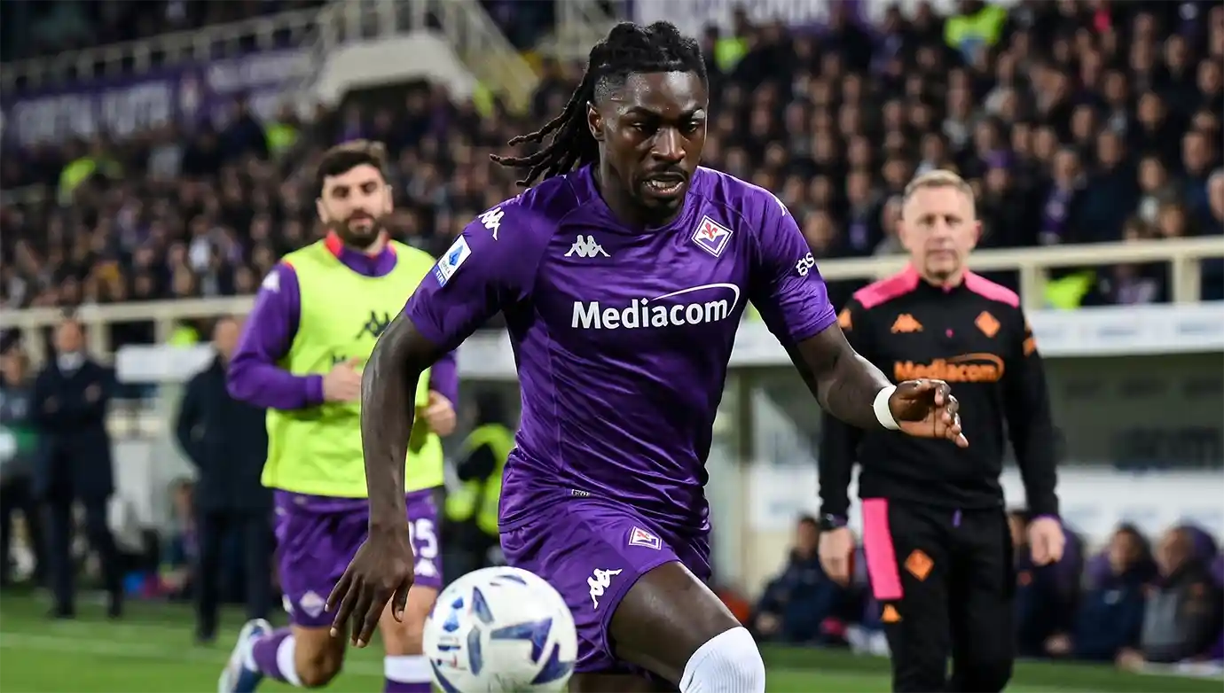 มอยส์ คีน กองหน้าตัวเก่งในข่าว มอยส์ คีน บาดเจ็บพลาดช่วยฟิออเรนตินาศึกหนีตาย