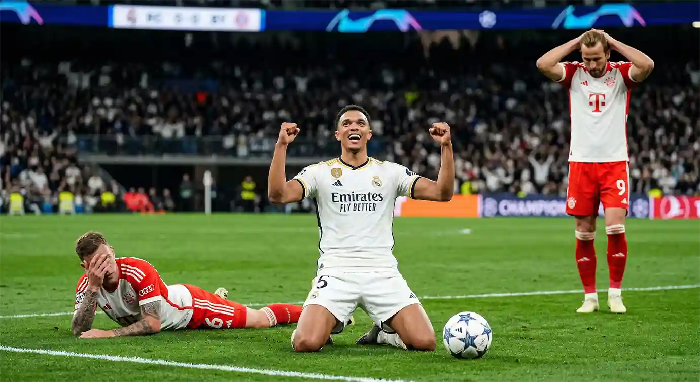 เทรนท์ อเล็กซานเดอร์-อาร์โนลด์ แบ็กขวา เรอัล มาดริด ลั่นมาดริดแพ้บาเยิร์นยังไม่จบ หลังจบเกมยูฟ่า แชมเปี้ยนส์ ลีก