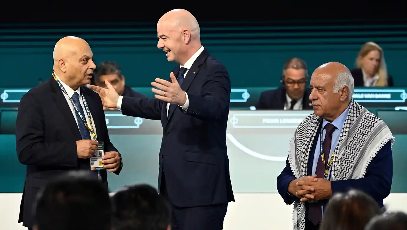 บรรยากาศความตึงเครียดในข่าว ปาเลสไตน์ เมินจับมือ อิสราเอล ประชุมฟีฟ่า 2026
