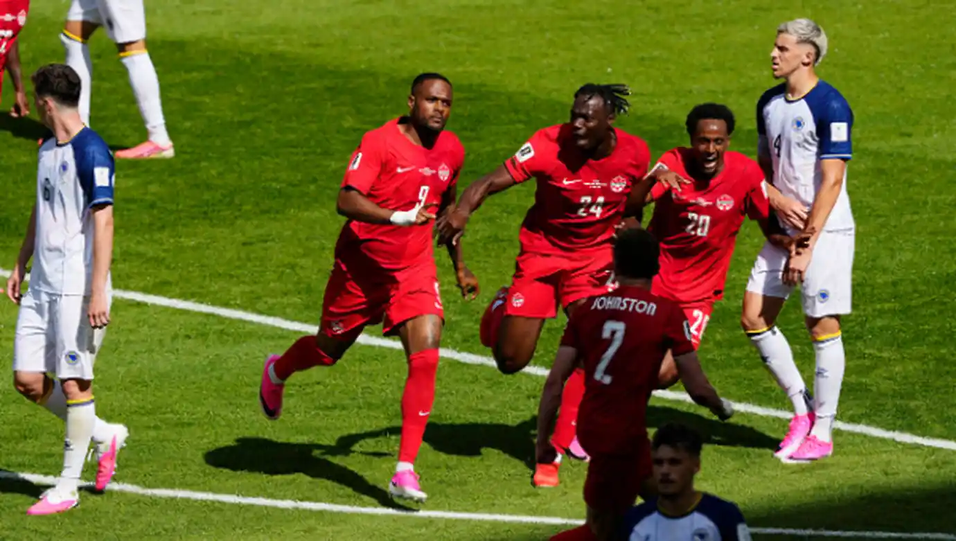 เจ้าภาพ แคนาดา ไล่เจ๊า บอสเนีย 1-1 ประเดิมฟุตบอลโลก