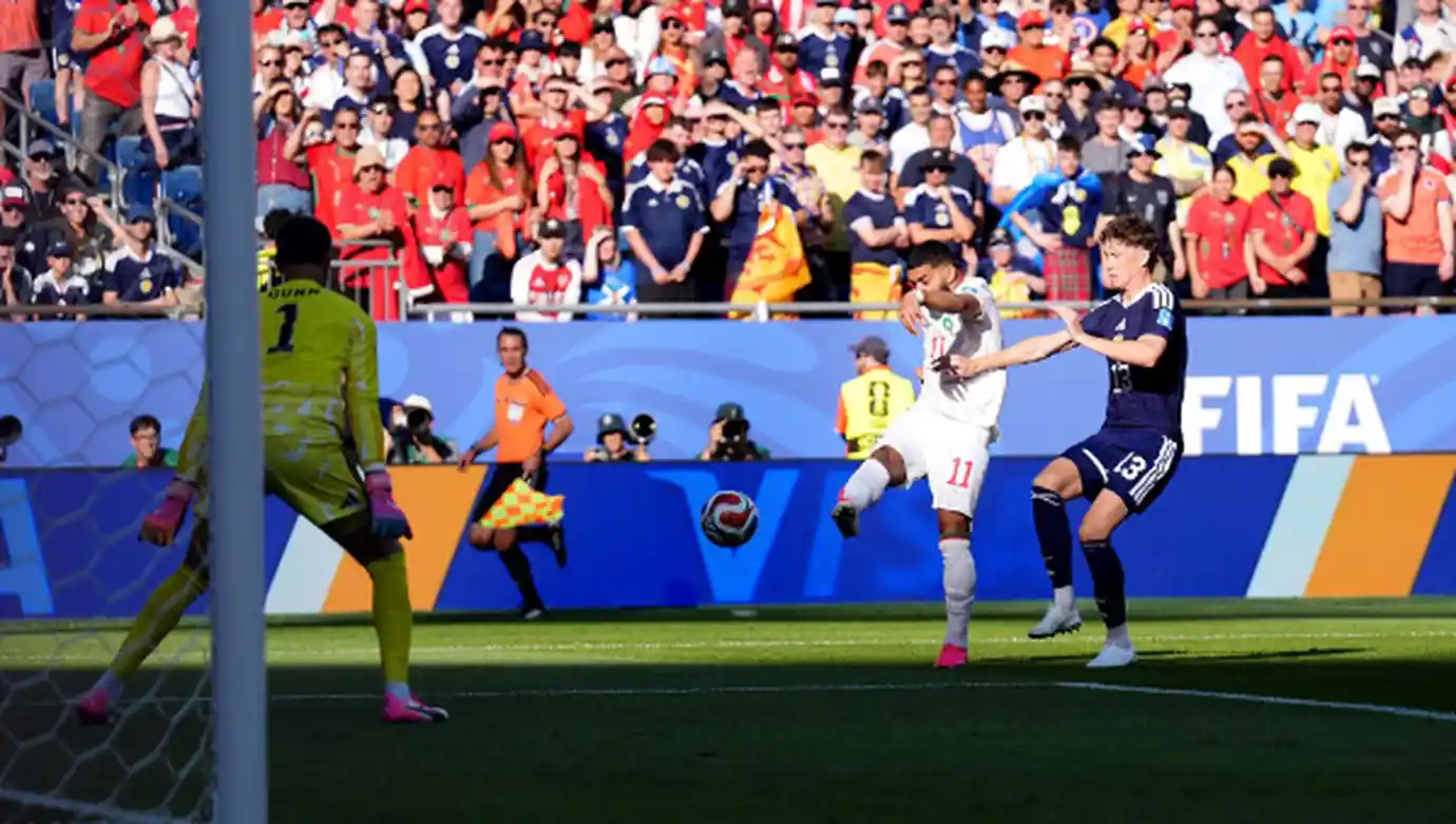 โมร็อกโก ชนะ สกอตแลนด์ 1-0 ไซบารีซัดประตูชัย 1 โมร็อกโก ชนะ สกอตแลนด์ 1-0 ไซบารีซัดประตูชัย