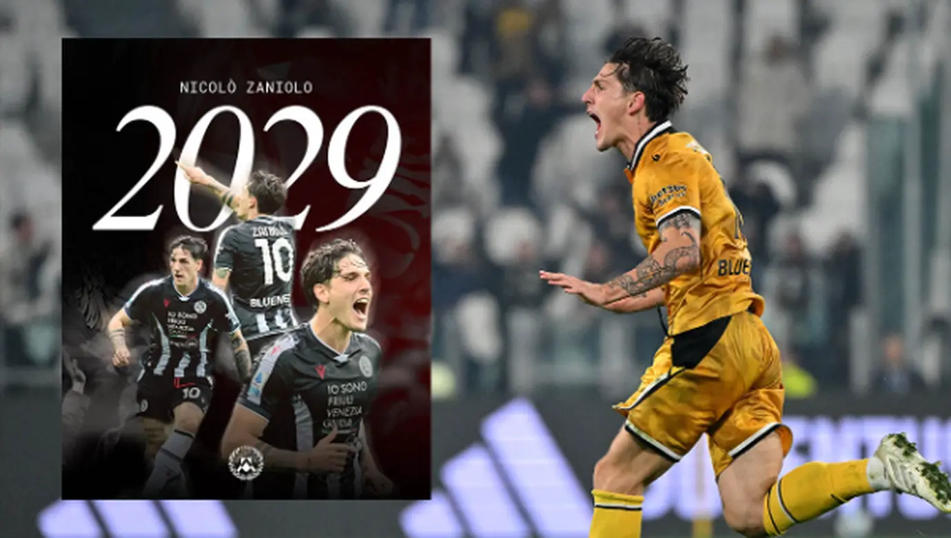 อูดิเนเซ่ปิดดีลคว้า ซานิโอโล่ ซบอูดิเนเซ่ถาวร เซ็นยาว 2029